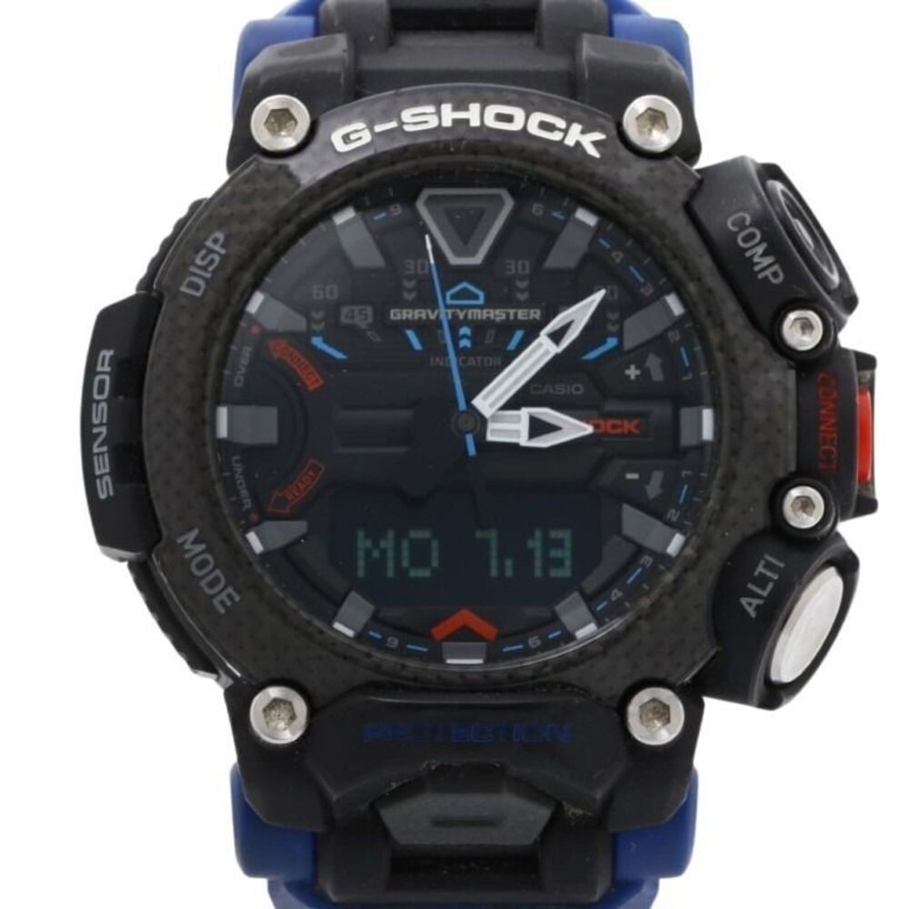 CASIO G-SHOCK MASTER OF G - AIR GRAVITYMASTER GR-B200-1A2JF Black Carbon Resi...